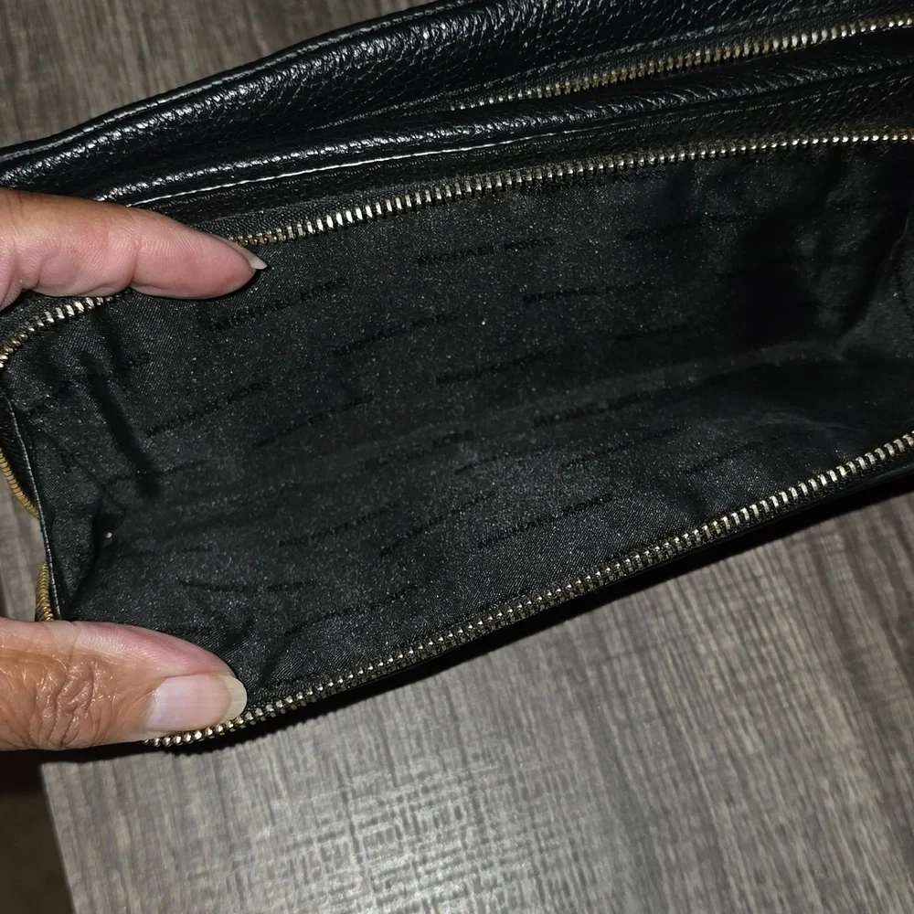 Michael Kors Black Makeup Bag - Picture 7 of 10